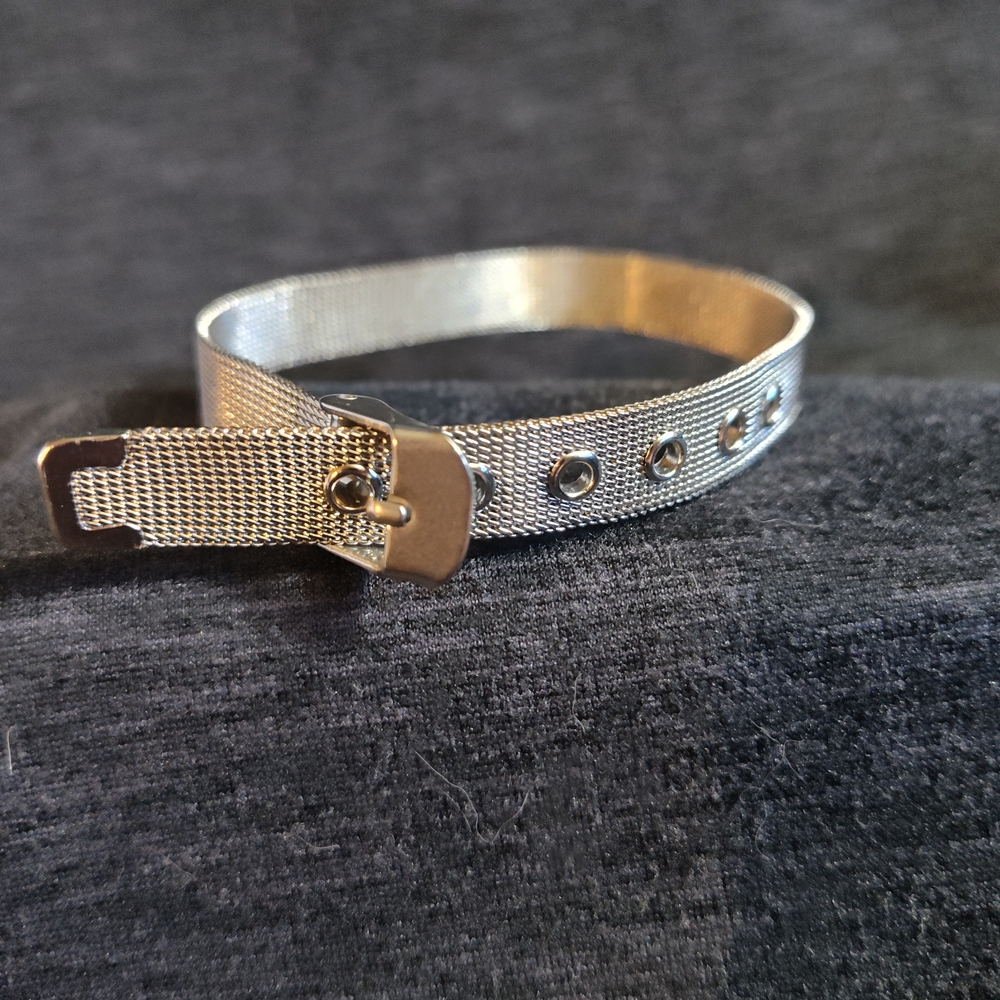 Silver Mesh Bracelet